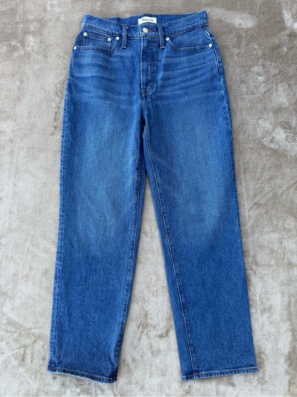 Madewell the perfect vintage straight jeans